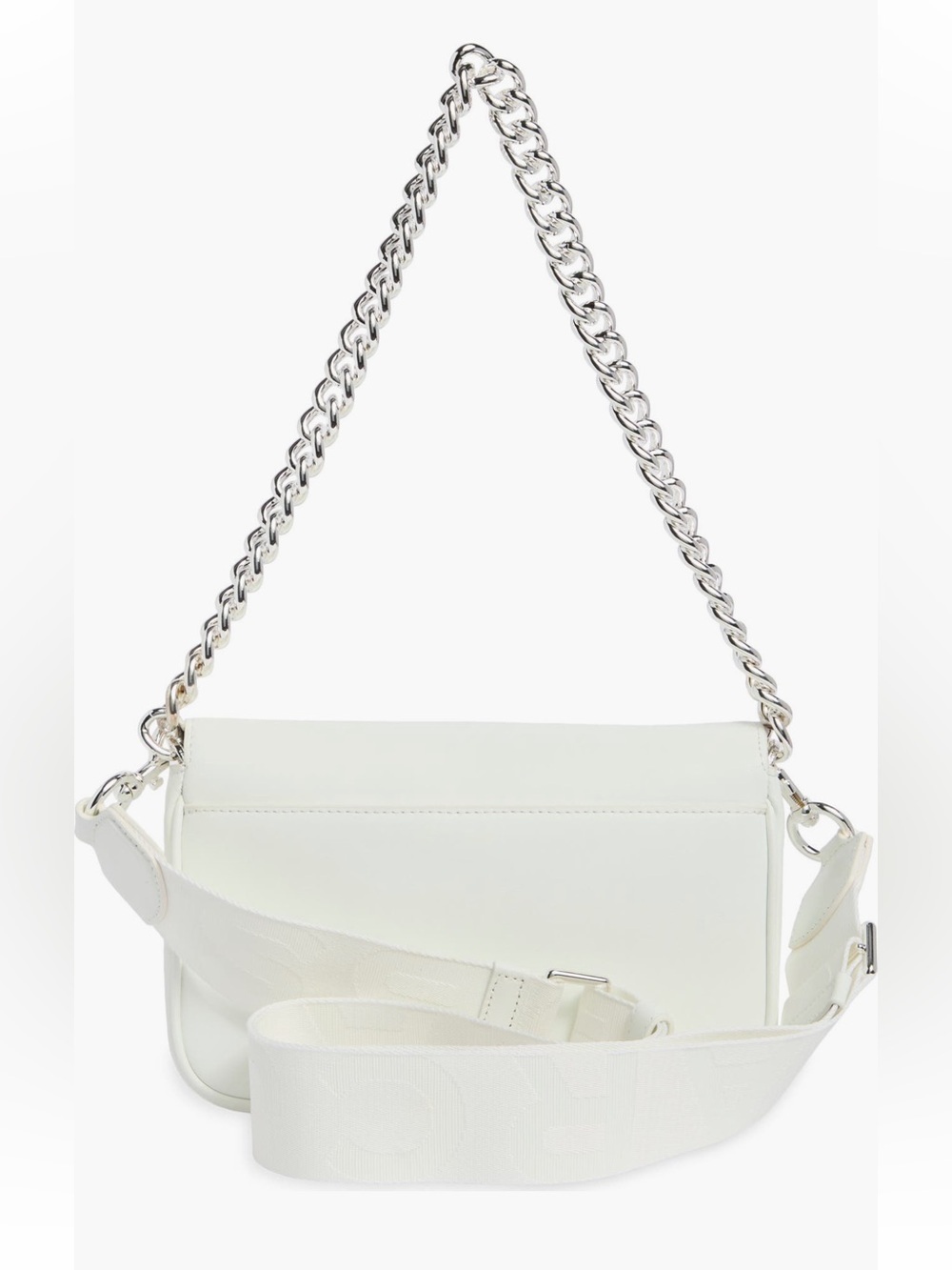New Marc Jacob’s The J MARC SHOULDER Medium white BAG - Picture 10 of 16